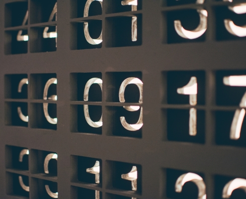 numerical image